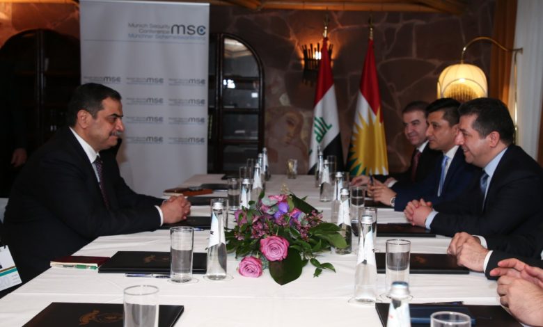 وزير دفاع عراقي ومسعود