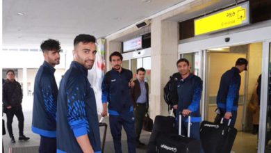 وفد نادي الاستقلال الايراني في اربيل