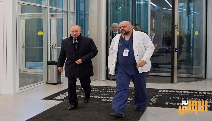 بوتين يجتمع مع طبيب مصاب بكورونا 3 0A3B933E 6061 432C 8C5B 49BA00466908