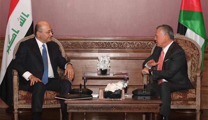 صالح وملك الأردن يبحثان مواجهة فيروس كورونا ومنع انتشاره 1 174178A5 74FA 456A 988B 27B68280F324