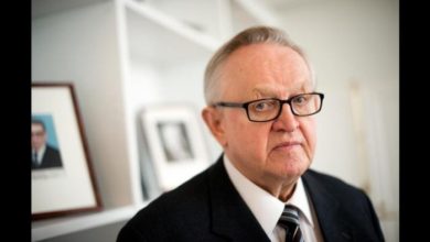 إصابة رئيس فنلندا السابق مارتي أهيتساري بفيروس كورونا 3 B656282C B0B1 4C45 A181 6D54934C3A95