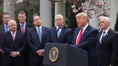 ترامب : سيخضع لفحص كورونا وواشنطن تستدعي سفير الصين بشأن تعليقات لبكين عن الفيروس 4 DE19B47F D55D 4DF4 8D3F AD716672E674