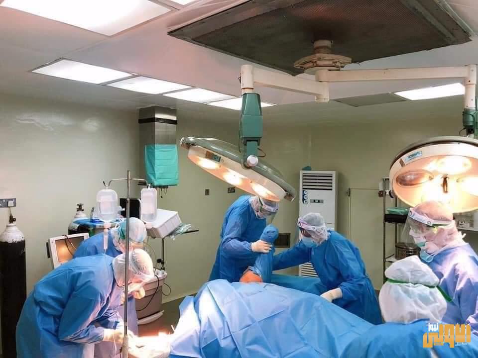 أطباء في مستشفى الكندي ينجحون برفع ورم سرطاني لمريض يبلغ (١٥) عاماً مصاب بفيروس كورونا 5 18EB2B93 C49A 4A8A B343 68BE419289BC