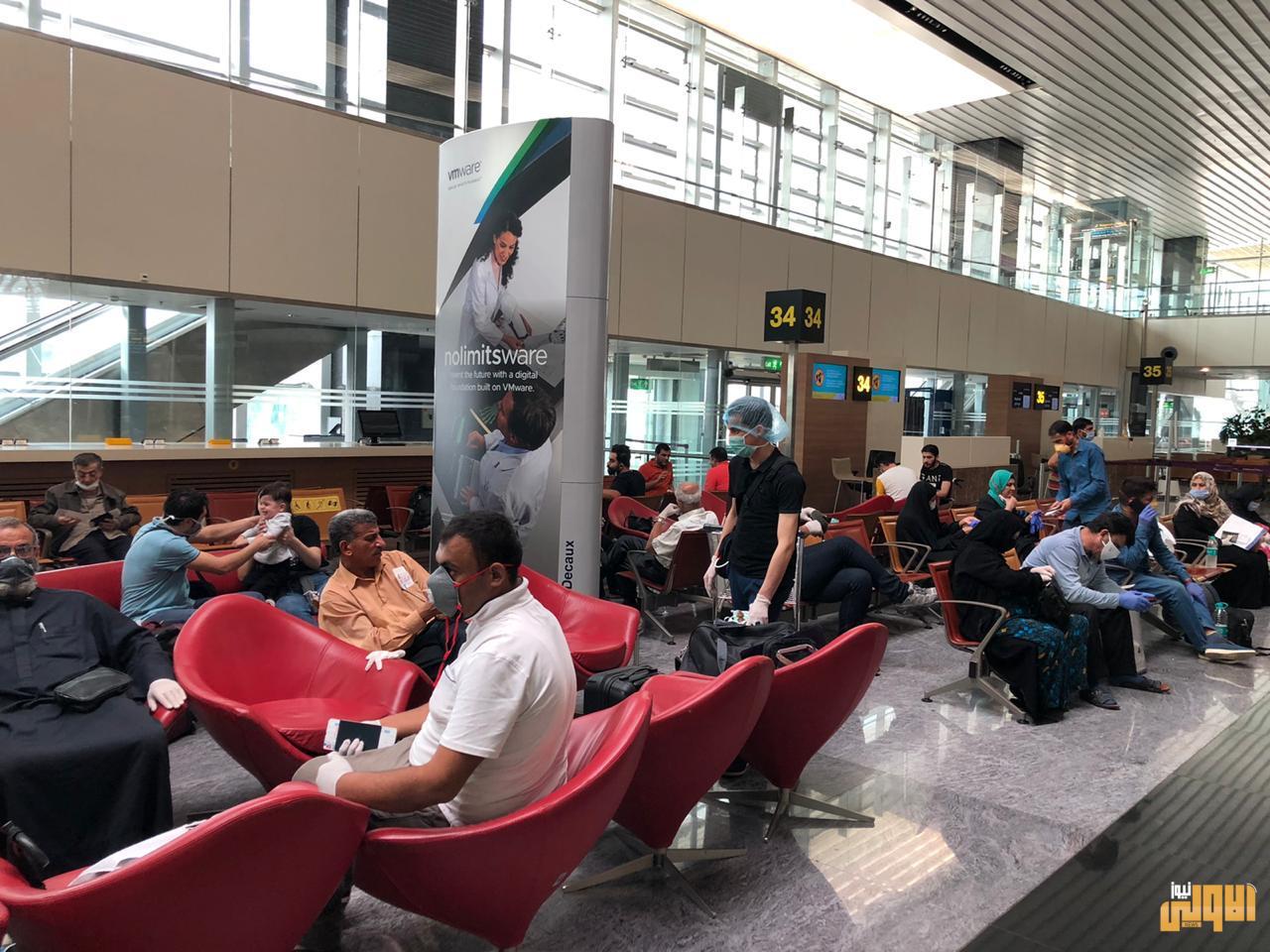 الخارجية العراقية: تسير رحلة اسثنائية من بنغالور الهندية الى بغداد فيها ١٥٢ عراقياً 3 IMG 20200429 WA0118