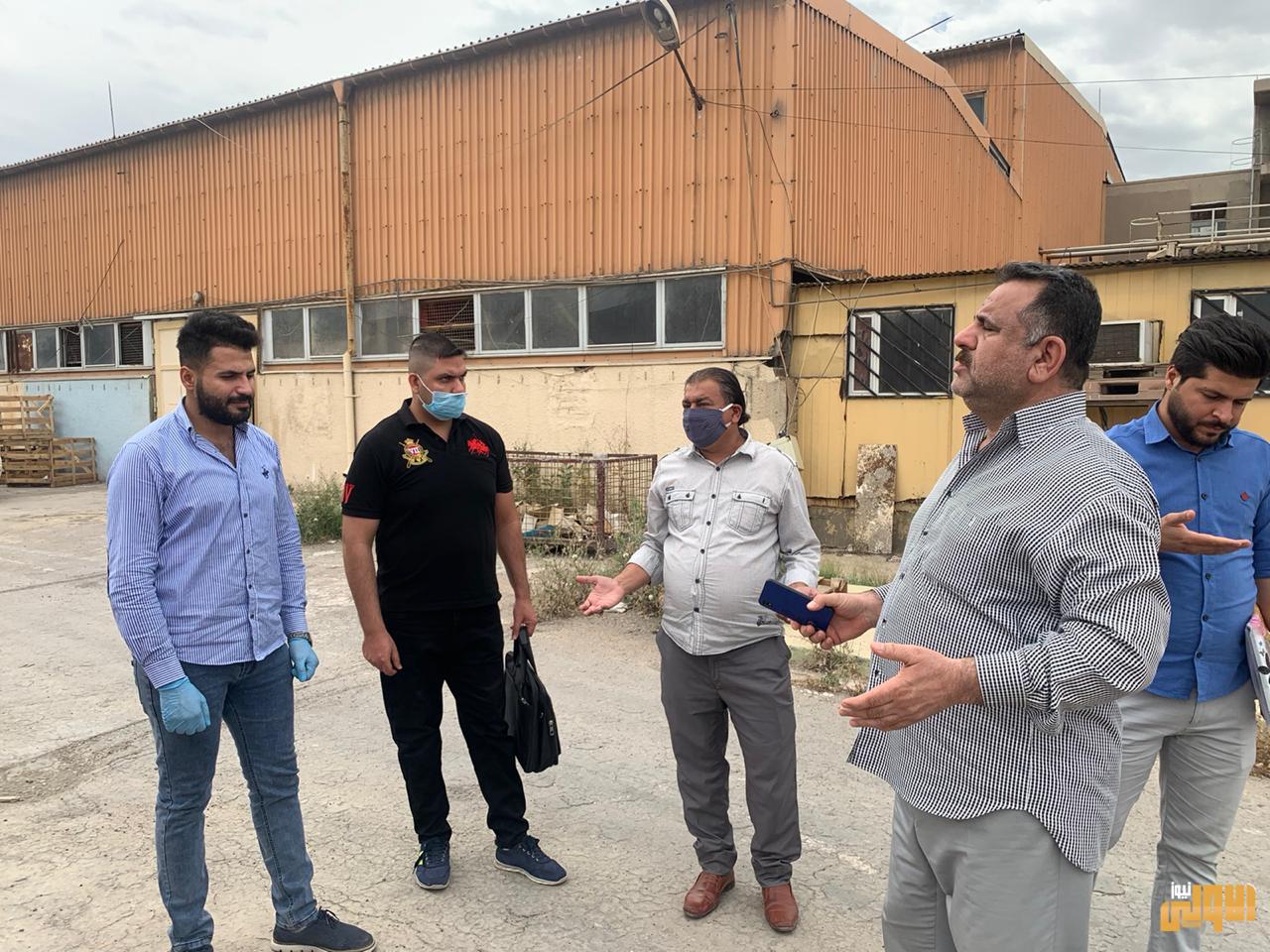 العمل توجِّـه لجنة تفتيشية بزيارة معامل الأصباغ والاطلاع تنفيذ قوانين حقوق العمال 11 IMG 20200429 WA0133