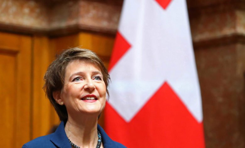 الرئيسة السويسرية سيمونيتا سوماروغا 1 scaled 1