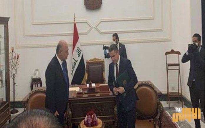 مستشار صالح: قرار محكمة التمييز يلزم رئيس الجمهورية بسحب مرسومه 1 برهم صالح الزرفي 696x435 1