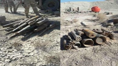 عثور اسلحة داعش