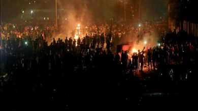 تجمع عدد كبير من المتظاهرين في النجف الاشرف 4 0541B9D2 AC34 4407 B81B 4C15015FA5D9