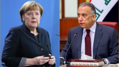 الكاظمي وميركل يتفقان على تطوير التعاون الاقتصادي والمالي بين العراق وألمانيا 5 الكاظمي 33