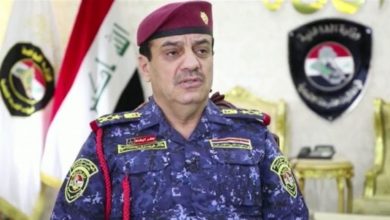 قائد قوات الشرطة الاتحادية الفريق الركن جعفر البطاط