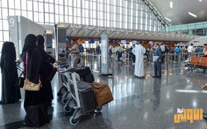 حجر 180 طالب عراقي عائد من روسيا واسبانيا لتأكيد سلامتهم من كورونا 3 مسافرين مطار 696x435 2