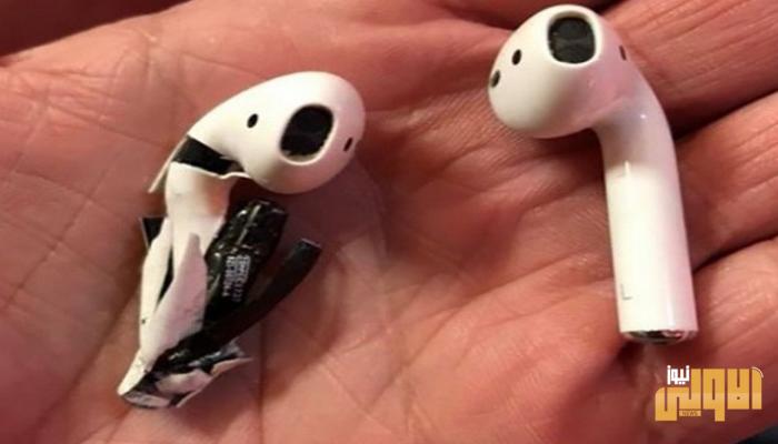 143 142218 apple headphone explodes ear burns