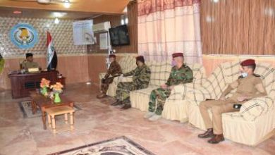 قائد شرطة ذي قار يتفقد فوج الطوارئ الثالث 4 5215