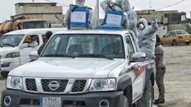 طبابة الحشد تنفذ حملة تعفير واسعة في بغداد للوقاية من كورونا 6 64C1F963 39C0 4EBA 8905 73154C072457