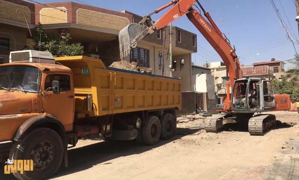 أمانة بغداد تعلن استمرار عمليات الأكسار استثماراً لحظر التجوال 1 878B8E8A 6985 41E4 937A 30DCB1061510