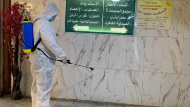 الحشد الشعبي يعفر مستشفى الحسين في المثنى للوقاية من كورونا 4 CEA128E1 B632 41FC 88C4 C5BEBABA61CB