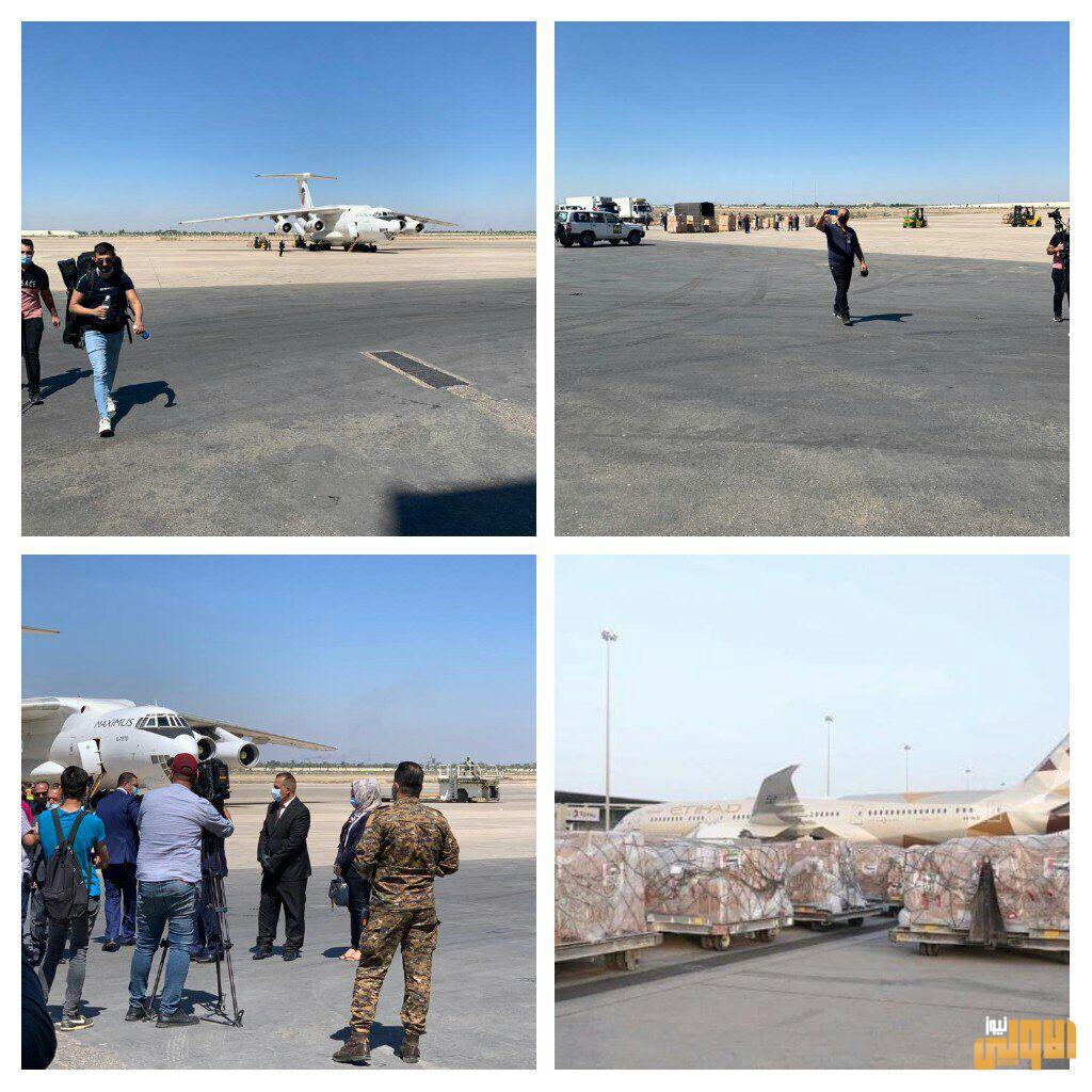 الكمارك ..... تساهم في تسهيل دخول المساعدات الطبية من دولة الامارات العربية في كمرك الشحن الجوي 1 F9E8C6F8 42ED 42A5 8C35 27F4C165C930