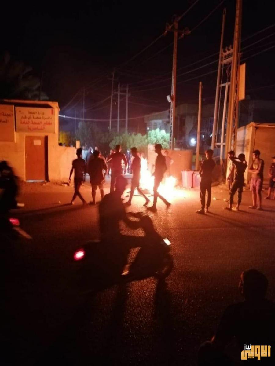 حرق مختبر تشخيص فايروس كورونا في ذي قار 1 image