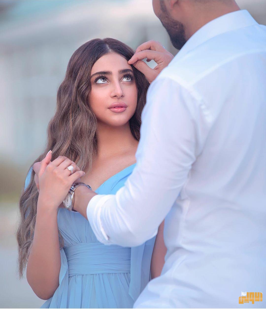 أبرار سبت تحتفل بخطوبتها بالفيديو وكالة الاولى نيوز