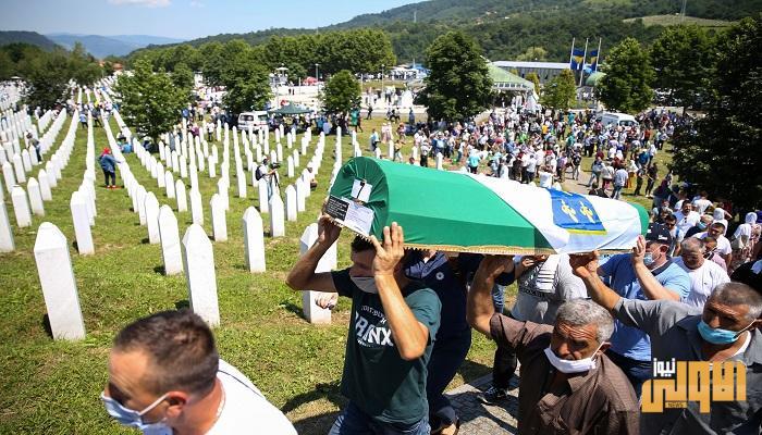 الحزن وكورونا يخيمان على الذكرى الـ25 لمذبحة سريبرينيتسا 5 02293E66 207D 4711 A06B 1CA201221517