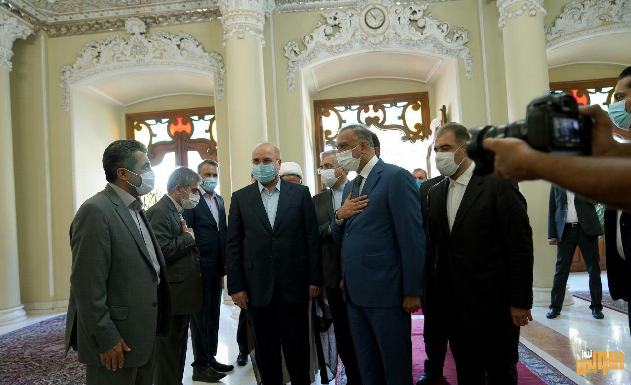 الوفد العراقي في طهران يلتقي رئيس البرلمان الإيراني وعدد من النواب 1 128084 1