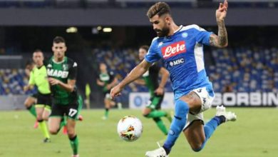 إلغاء أربعة أهداف لساسولو خلال خسارته أمام نابولي 2 4534454 1595743540