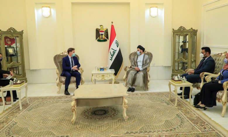 الحكيم يستقبل السفير البريطاني ويؤكد: تحالف عراقيون يهدف لدعم الدولة 1 476D8746 A6F6 401A 95F7 0D0A1A01C275