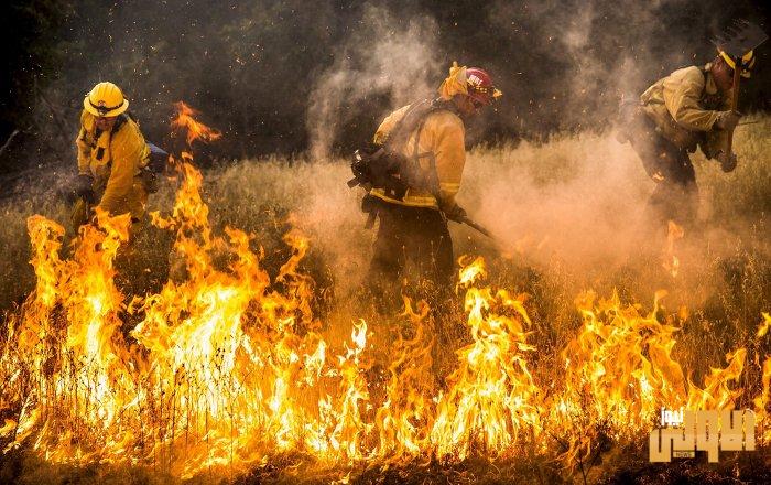 حرائق واسعة في أنحاء ولاية يوتا الأمريكية 1 6B6FE38A 907F 4AA3 BF38 349EEB422350