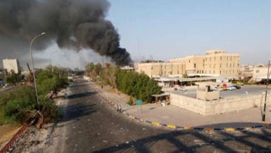 حريق داخل مبنى محافظة البصرة 3 8418785A E06B 424F 856E 89CF53D40E68