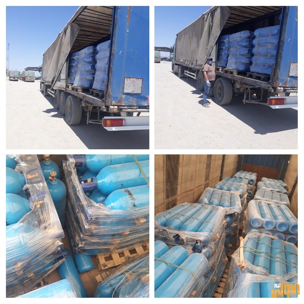 دخول ٤٠٠ قنينة اوكسجين طبي لصالح صحة الناصرية عبر زرباطية 1 A93C9EB2 BA74 4498 877E 50B09362F859