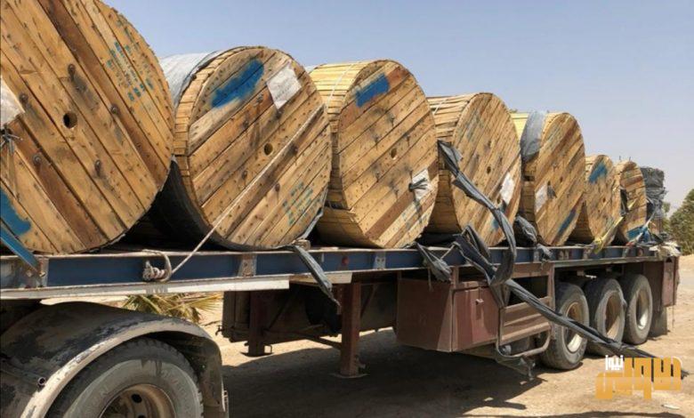 ضبط 3 عجلات تم التلاعب بوصف بضاعتها في منفذ زرباطية 1 D75B06DC 58B2 4666 B7F2 05C908706AEB