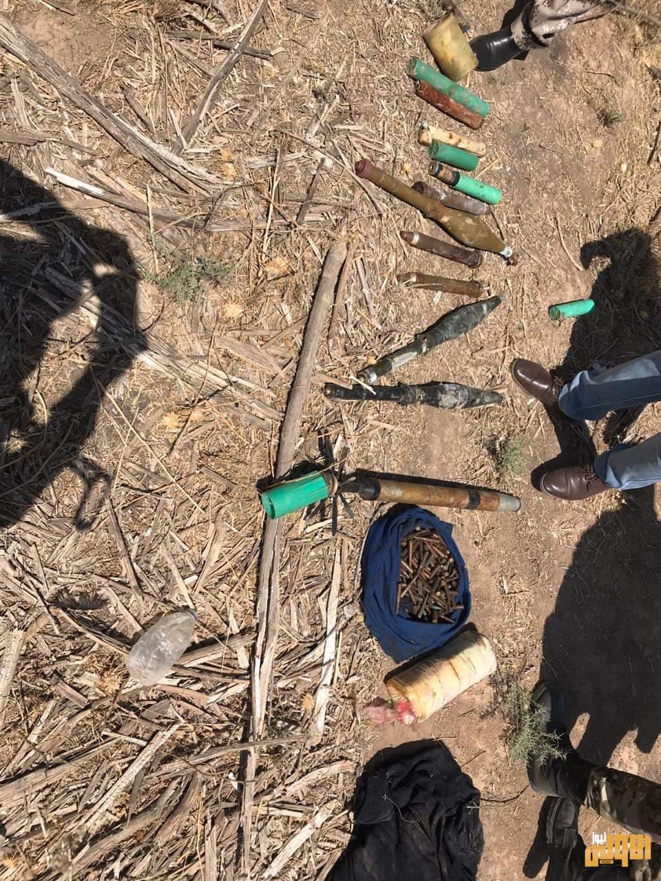 عمليات سامراء تعثر على عدد من المواد المتفجرة من مخلفات ارهابيي داعش 1 FB IMG 1594649425375 2