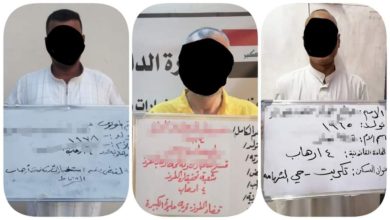 مفارز وكالة الاستخبارات ومكافحة الإرهاب تلقي القبض على ما يسمى المسؤول الشرعي لقضاء طوز واثنان من معاونيه في صلاح الدين 3 FB IMG 1595318190395