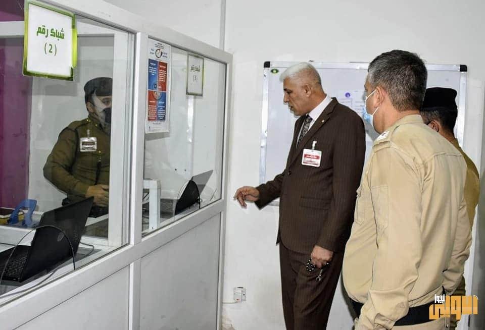 مدير شؤون الشهداء والجرحى يقوم بجولة لأقسام المديرية 1 FB IMG 1595358309108