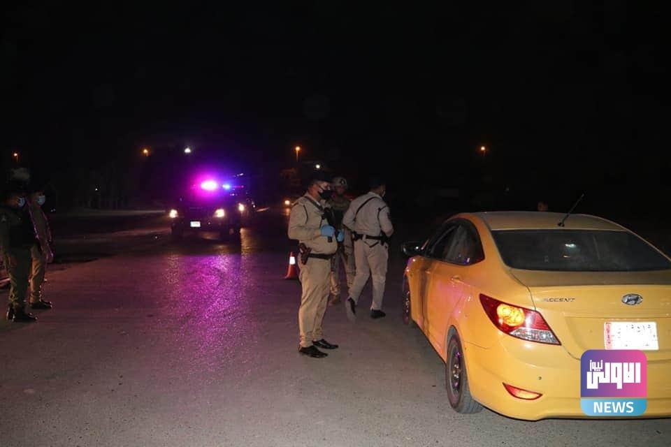 نجدة بغداد تنفذ ممارسات أمنية ليلية بجانبي الكرخ والرصافة 1 FB IMG 1595920341946