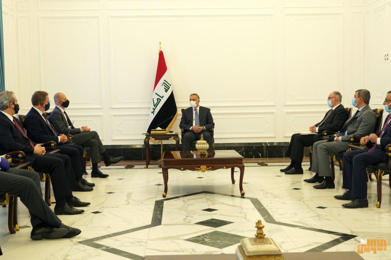 الكاظمي لوفد سيمنس: الحكومة عازمة على معالجة ملف الكهرباء في العراق 1 IMG 20200716 WA0002