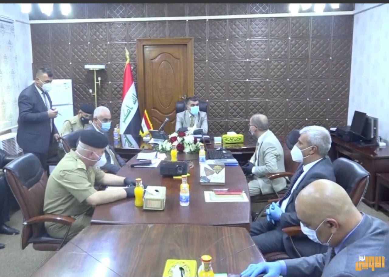 الامين العام لوزارة الدفاع يباشر مهام عمله من موقع ادنى في المديرية العامة للأفراد 1 IMG 20200711 200140 041