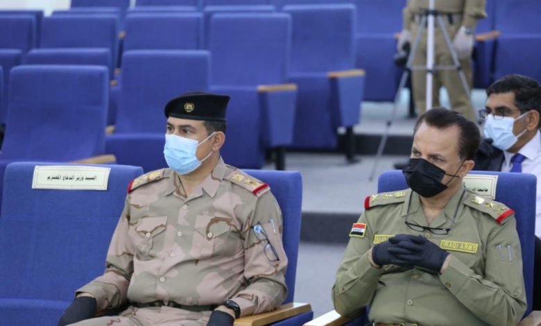 السكرتير الشخصي لرئيس الوزراء يزور جامعة الدفاع ويحضر مناقشة رسالة ماجستير 1 IMG 20200718 185851 382 1