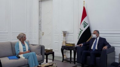 الكاظمي لبلاسخارت: حريصون على أن تكون الإنتخابات حرة ونزيهة 5 IMG 20200729 152828 120