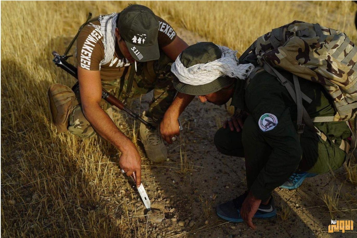 الحشد الشعبي يعثر على كدس لقنابر الهاون شمال الحويجة 1 Screenshot ٢٠٢٠٠٧٠٦ ١٤١٨١٧ Chrome