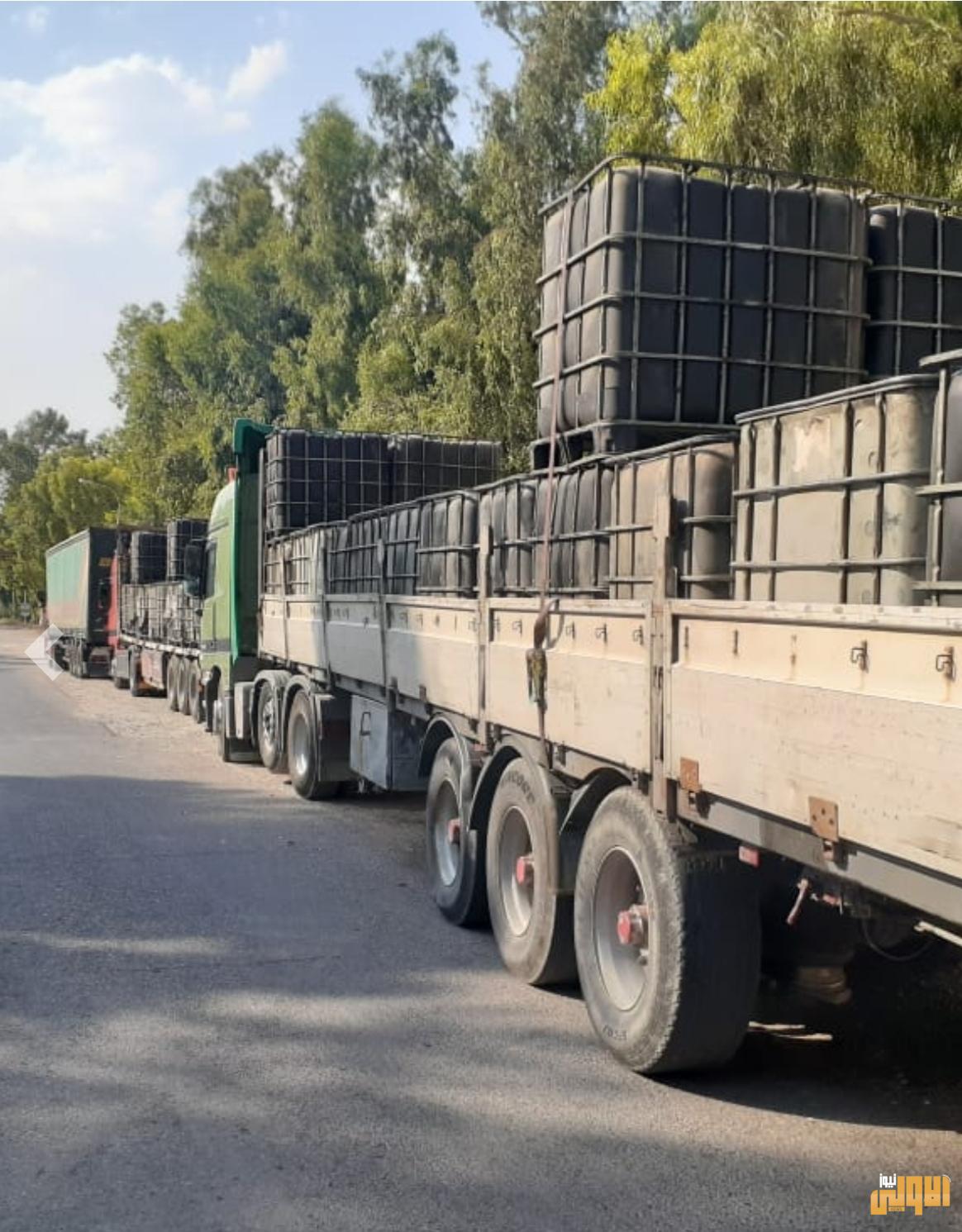 ضبط 118 خزانا بلاستكيا ذو سعة 1000 لتر مجهول النوعية معدة للتهريب بتجاه كركوك 1 Screenshot ٢٠٢٠٠٧١١ ١٣٠٤٣٢ Chrome