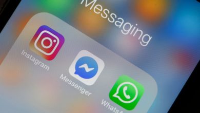 WhatsApp و Instagram و Messenger