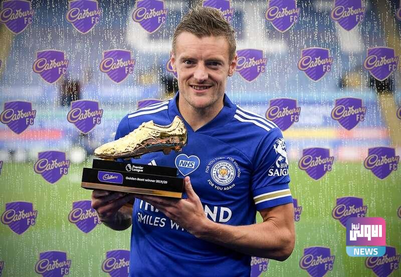 نجم فريق ليستر سيتى الإنجليزي "جيمي فاردي" يتوج بالحذاء الذهبي 1 elbashayer.com 2020 07 26 17 35 37 746355
