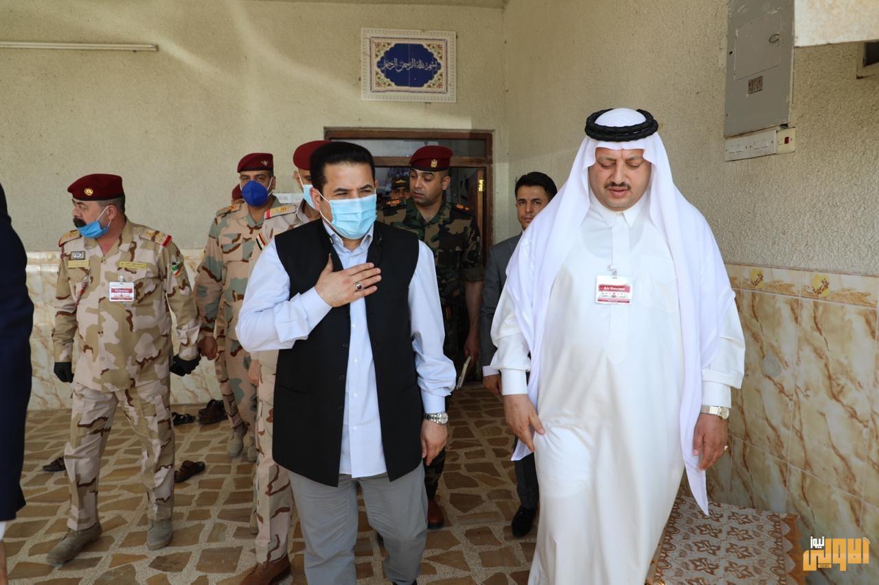 مستشار الامن الوطني يصل الطارمية ويلتقي القيادات الامنية والعشائرية 1 قاسم الاعرجي3