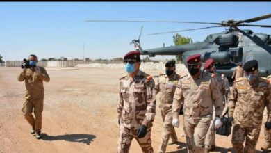 قائد قوات حرس الحدود يستطلع قواطع المسؤولية والشريط الحدودي برا وجوا 2 ٢٠٢٠٠٧٠١ ٢٢٤٦٠٣