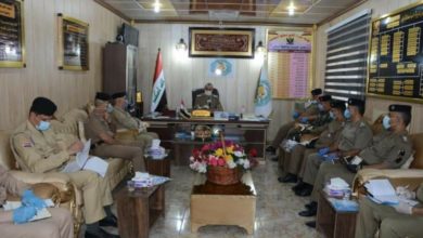 مدير دائرة الاحوال والاقامة يزور مديرية الاحوال في ديالى 5 ٢٠٢٠٠٧٠٦ ١٨٣٩٣٨