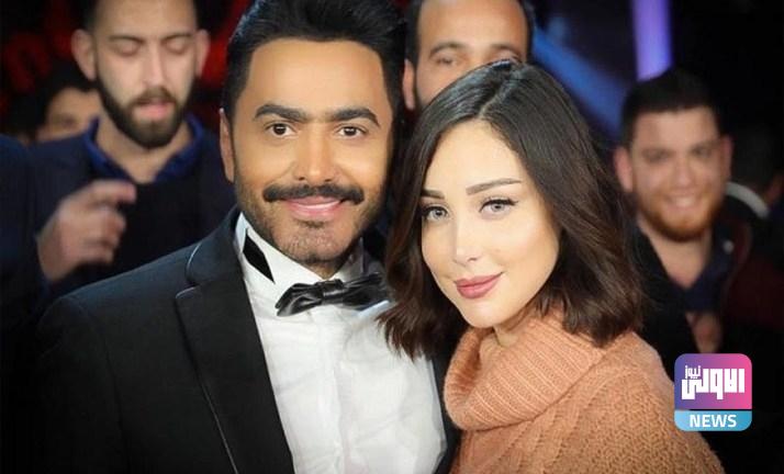 بسمة بوسيل تحتفل بعيد ميلاد تامر حسني بطريقة مميزة 3 25d804ef9a46d741962435f33cf464e4