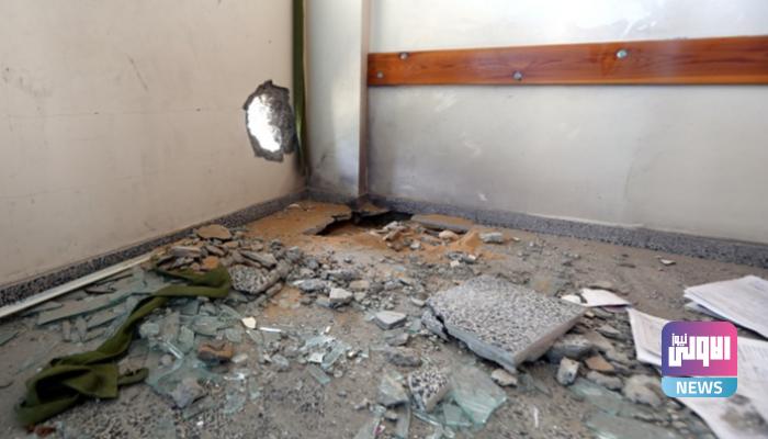 60 143201 israeli missile disrupt education unrwa