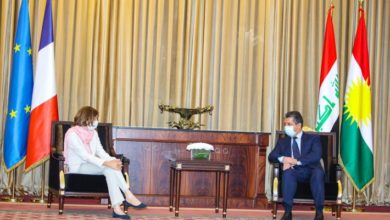 مسرور البارزاني يستقبل وزيرة الجيوش الفرنسية 6 663F7294 91FC 47E2 B762 E6B66AE0C2D0